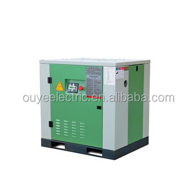 China 37KW lubricated 10bar combined screw air compressor includes air dryer for sale