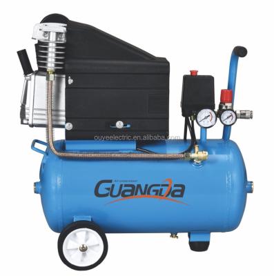 China 25L 1.5KW ZFL25 Lubricated Drict Driven Air Compressor for sale