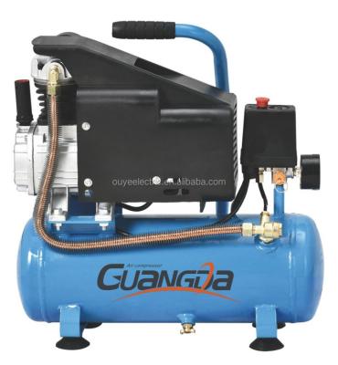 China 9L 750W ZBS09 Lubricated Portable Direct Driven Air Compressor for sale