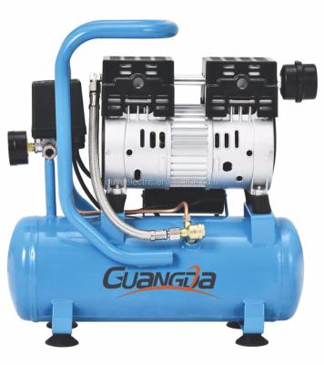 China 0.64HP 9L GDG09 Oil Free Oil Free Air Compressor for sale