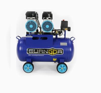 China 2018new OIL-LESS Cheap Price 50L 2hp Silent Air Compressor for sale