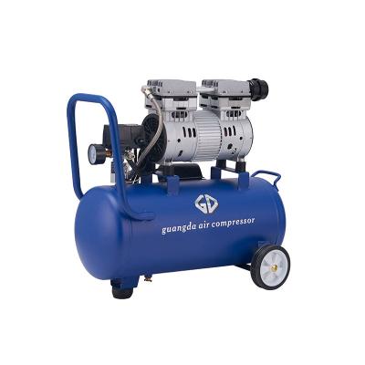 China OIL-LESS 220V 30L Portable Mini Electric Silent Air Compressor for sale