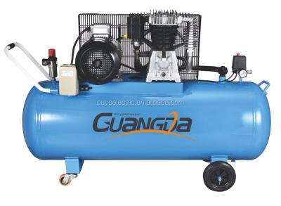 China Italian Type Lubricated 300L /500L Air Compressor 7.5HP GHB1105T for sale