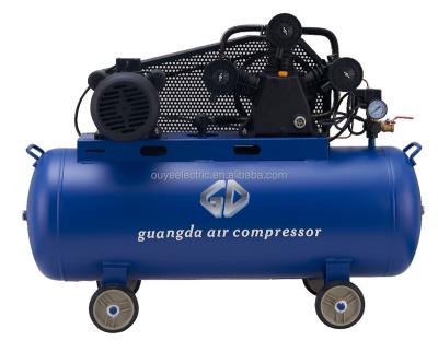 China 200L Belt Driven Air Compressor Lubricated 4HP W-0.36-200L for sale