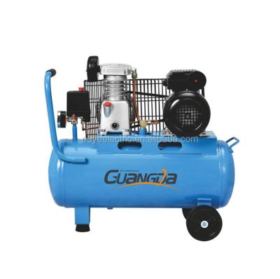 China 30L Belt Driven Air Compressor Lubricated 0.75KW Z-0.036-30L for sale