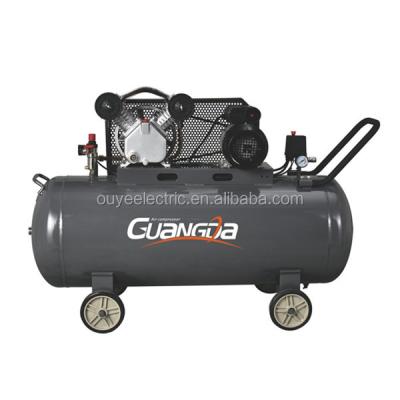 China taizhou guangda lubricated portable compressor for sale