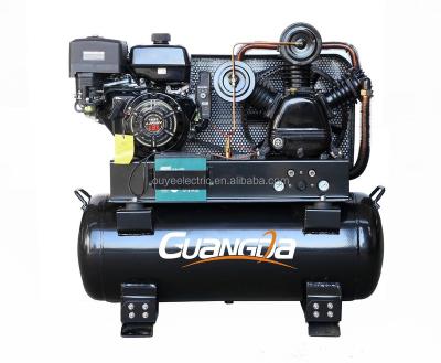 China Best Price Gasoline Lubricated Industrial Gasoline Engine 13hp Air Compressor for sale