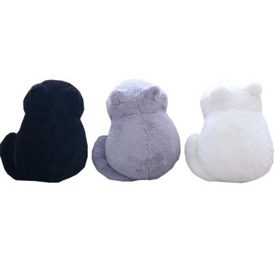 China New Style Plush Baby Promotional Kids Toys Soft Black Cat Big Hugging Plush Toys Pillow for sale