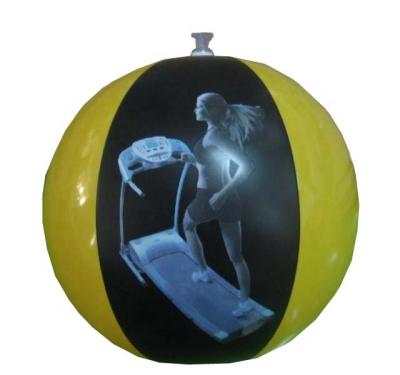 China Inflatable Toy Hot Selling Custom Printed 48 Inch Giant Inflatable Beach Ball For Outdoor Activities for sale