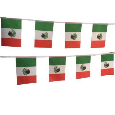 China Cheap Custom Hand Flag Body Cape FLYING Waving Waving Flag of Mexico and 3x5 ft National Mexican Flag for sale