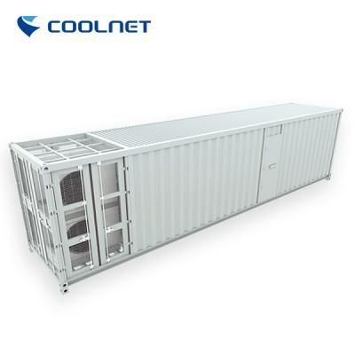 China 20 Foot 6 Racks Portable Modular Data Center With Inrow Air Conditioner for sale