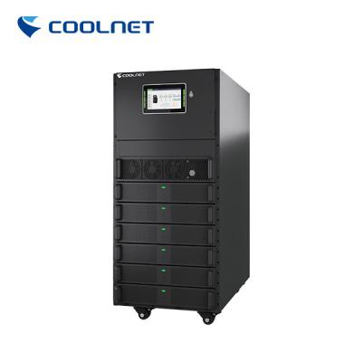 China 380/400/415VAC Modular Online UPS Double Conversion Rack Mounted System With 95% Efficiency for sale