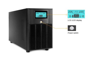 China Ononderbroken de Machtssysteem van 1kVA 2kVA 3kVA UPS met Dubbele Omzetting Te koop