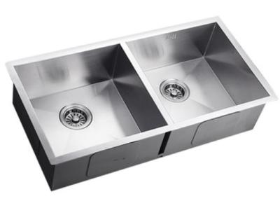 China Without Faucet Fregadero De Cocina Undermount Garden Sink Hot Sale 304 Stainless Steel Handmade Kitchen Sink for sale