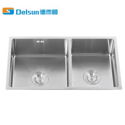 China Without Double Faucet Style Modern Tabletop Kitchen Sink Handmade Bowl for sale