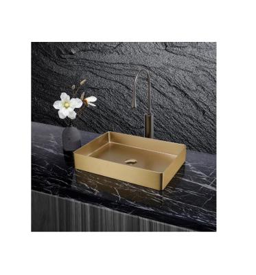 China Modern Sinks China Manufacturer Foshan Steel Wash Basin Kitchen and Bathroom Sink for 4star Hotel Bathroom for sale