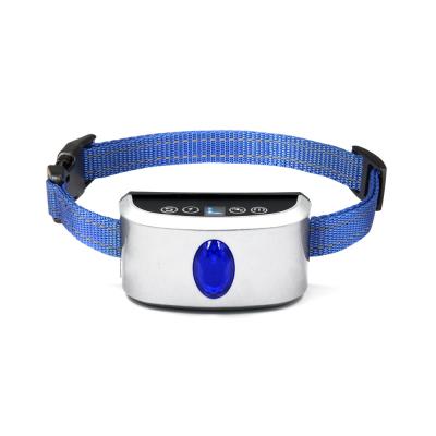 China Viable Pet Barker Digital Display USB Charging Waterproof Electric Shock Collar Pet Supplies Dog Trainer for sale