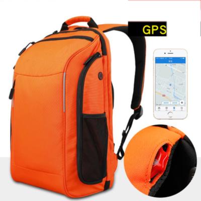 China 2019 GPS Mens Smart Business Waterproof Backpacking Gps Tracker Laptop Backpack With Gps for sale