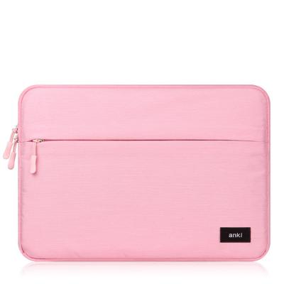 China Pink 15.6 Inch Portable Laptop Case Pocket Handbag Handbag 15.6 Inch Laptop Case Office Workers Promotional Ladies Lightweight Shockproof for sale