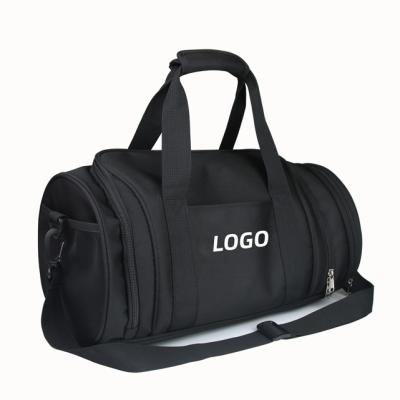 China Wholesale custom new fashion logo fashion duffle sports gym bag with shoe compartment sports for sale