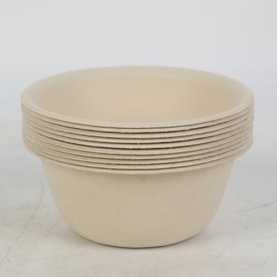 China Disposable Plant Material Disposable Biodegradable Containers Environmental Mosern Bamboo Fiber Bio Bowl for sale