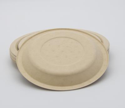 China Biodegradable Wholesale Eco Friendly Disposable Bamboo Fiber Dinner Dishes For Restaurants for sale