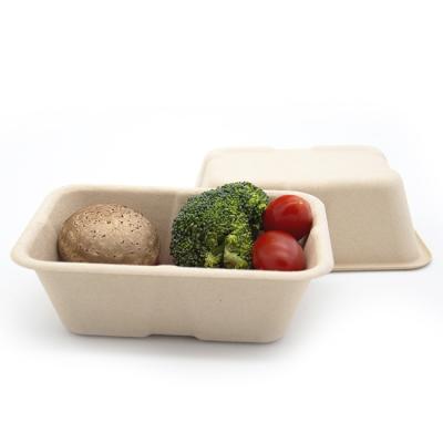 China Hot Sale Environmental Microwavable Bamboo Fiber Bento Box for sale