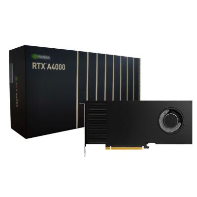 China Best Selling Nvdia Rtx A4000 16 Gigabyte Gddr6 Rtx4000 16G PCI-e 4.0 Graphics Card Workstation with Fast Shipping for sale