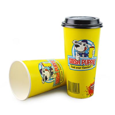 China Manufacturer Wholesale Biodegradable Double Wall Custom Printed Kraft Paper Hot Drinking Cup for sale