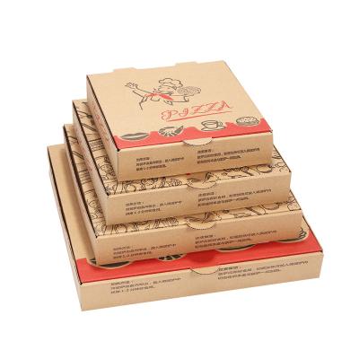 China Disposable Crepe Pizza Paper Box for sale