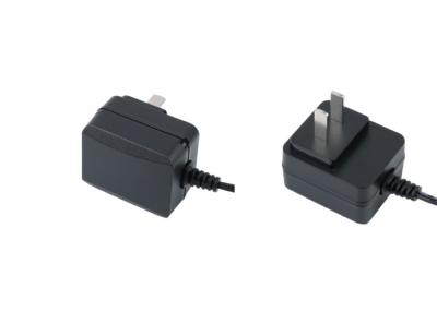 China Interchangeable Black Power Adapter with OLP Protection AU EU US UK Plugs for sale