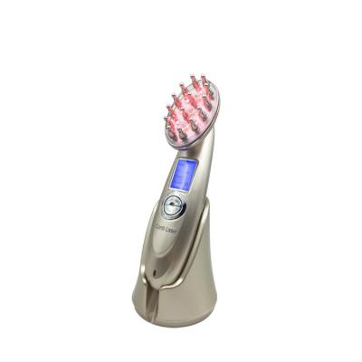 China Hair Loss Brush Laser Photon Microcurrent Function Home Hair Growth Comb KD-122 for sale