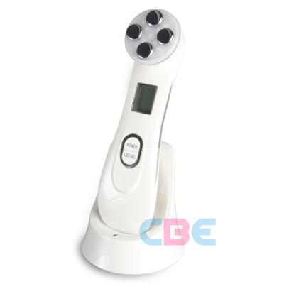 China Beauty Care Pen 5 in1 RF Frequency EMS Radio Mesotherapy Rejuvenation LED Exposure Face Skin Remover Wrinkle CLEANSING Device for sale