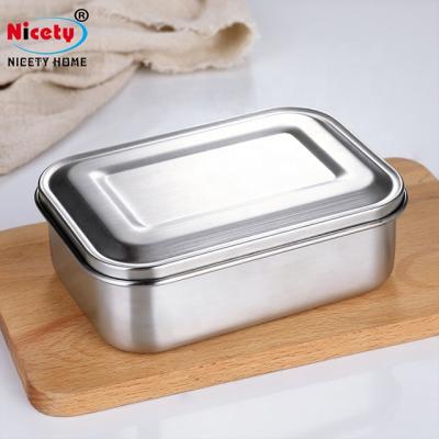 China Freshness Keeping Finesse Wholesales Lunch Box Stainless Steel Bento Tiffin Steel Lunch Box for sale