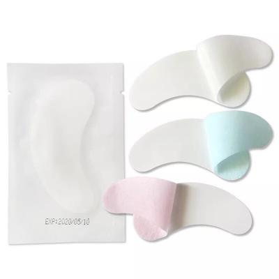 China Anti-wrinkle private label eyepads supply great material eyelash extension eyepads for sale