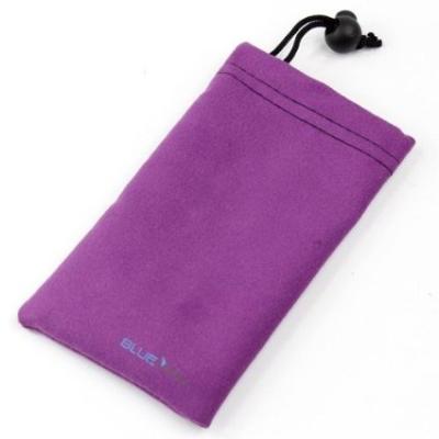 China Eco - Friendly Logo Printed Microfiber Glasses Bag / Glass Box / Glass Pouch for sale