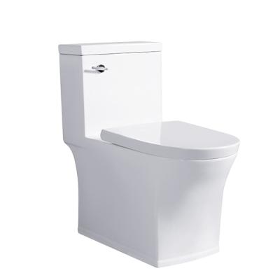 China New To Wall WC Modern Toilets European Standard Sanitary Ware Saving Luxury One Piece Toilet for sale