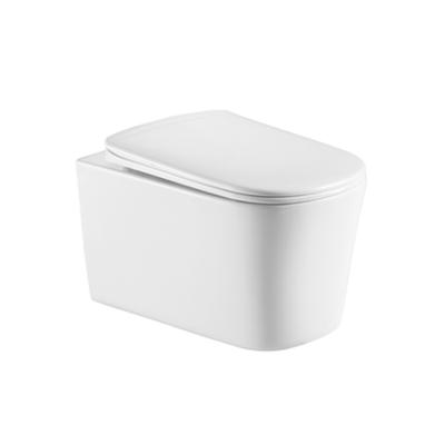 China Western Standard Quality Wall Mounted Square Cistern Bowl Reliable Concealed Wall Hung Toilet YW3014 for sale