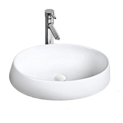 China Modern Bathroom Wash Hand Size Art Basin Oval Shape New Ceramic Model Low Price Sink YL3K257 for sale