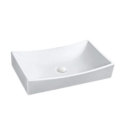 China Modern Small Sink Art Ceramic Washbasin White Ceramic Basin Price Bangladesh for sale