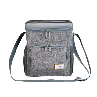 China Durable Ice Canvas Waterproof Mini Beer Insulated Lunch Cooler Bag for sale