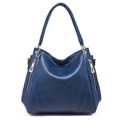 China New Wholesale Vintage Tote Handbag Ladies Bag Shoulder Bag Large Wallet Portable Casual Leather Bag for sale