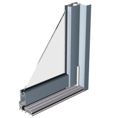 China door & Exterior Window Electrophoresis Aluminum Extrusion Windows Track for sale