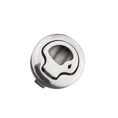 China Maine Boat Stainless Steel 316 Flush Compression Pull 2 ​​Inch Slam Hatch Latch Lock for sale