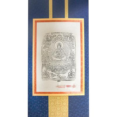 China Buddhist Thangka Chinese Culture Wall Hanging Buddhist Decorations Home Painter Gifts for sale