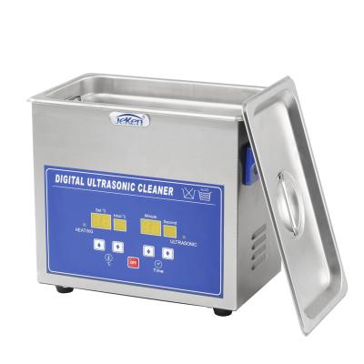 China Hotel Jeken PS-08A Digital Ultrasound Cleaner Price For Dental Use for sale