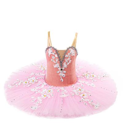 China 2023 new pancaked ballet TUTU professional children tutu dresses children's dance costumes tutu dress for sale