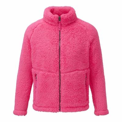 China 2018 Trend Breathable Long Zipper Fleece Junior Jacket For Kids for sale