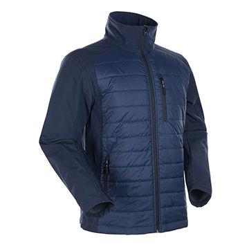 China 2018 Trend Men Breathable Body Padded Coat Polyester Softshell Jacket for sale