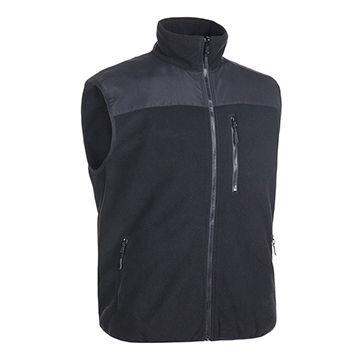 China OEM Wholesale Anti-pilling Man Wear Oxford Polyester Fleece Vest for sale